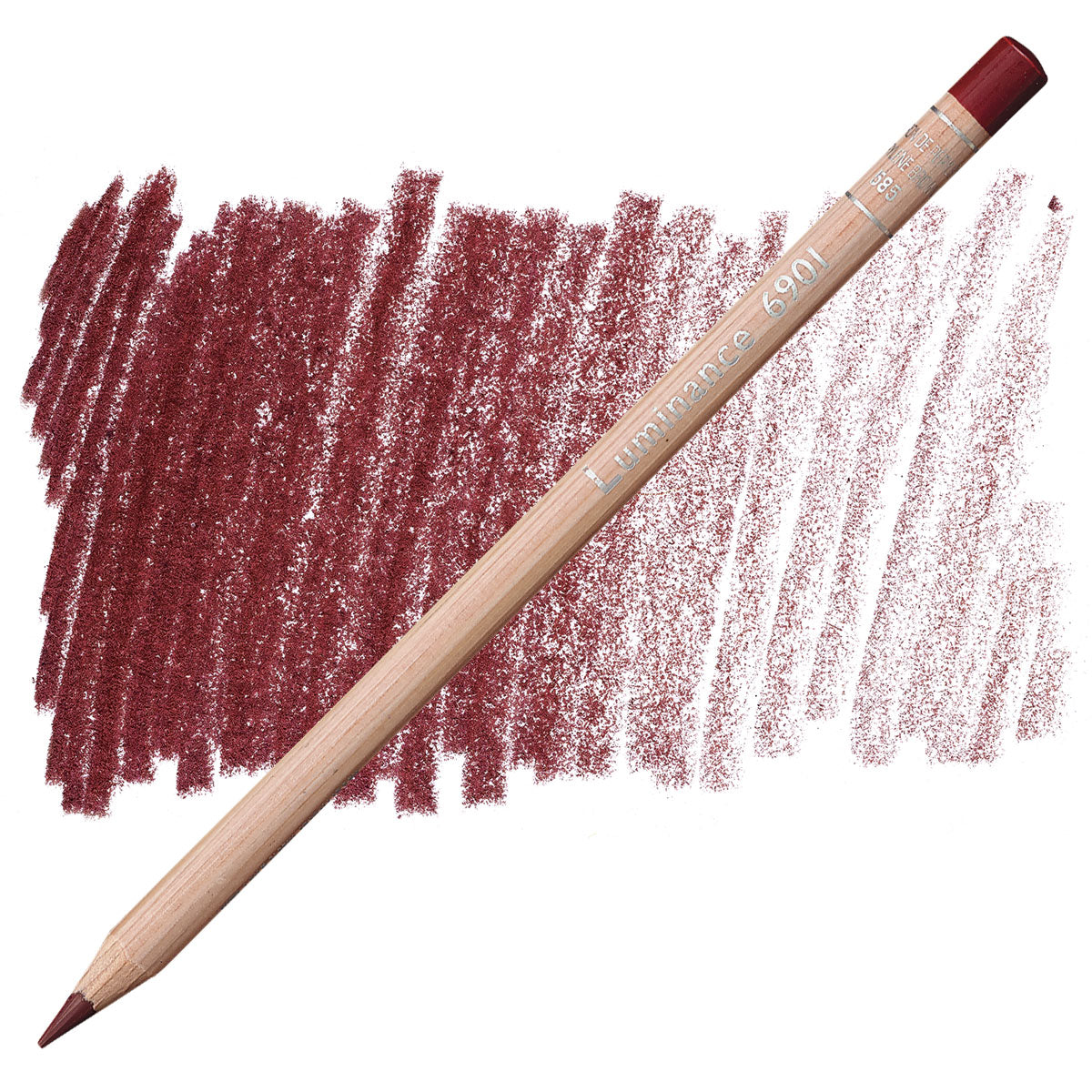 Luminance 6901 585 - Perylene Brown: lápis e amostra da cor