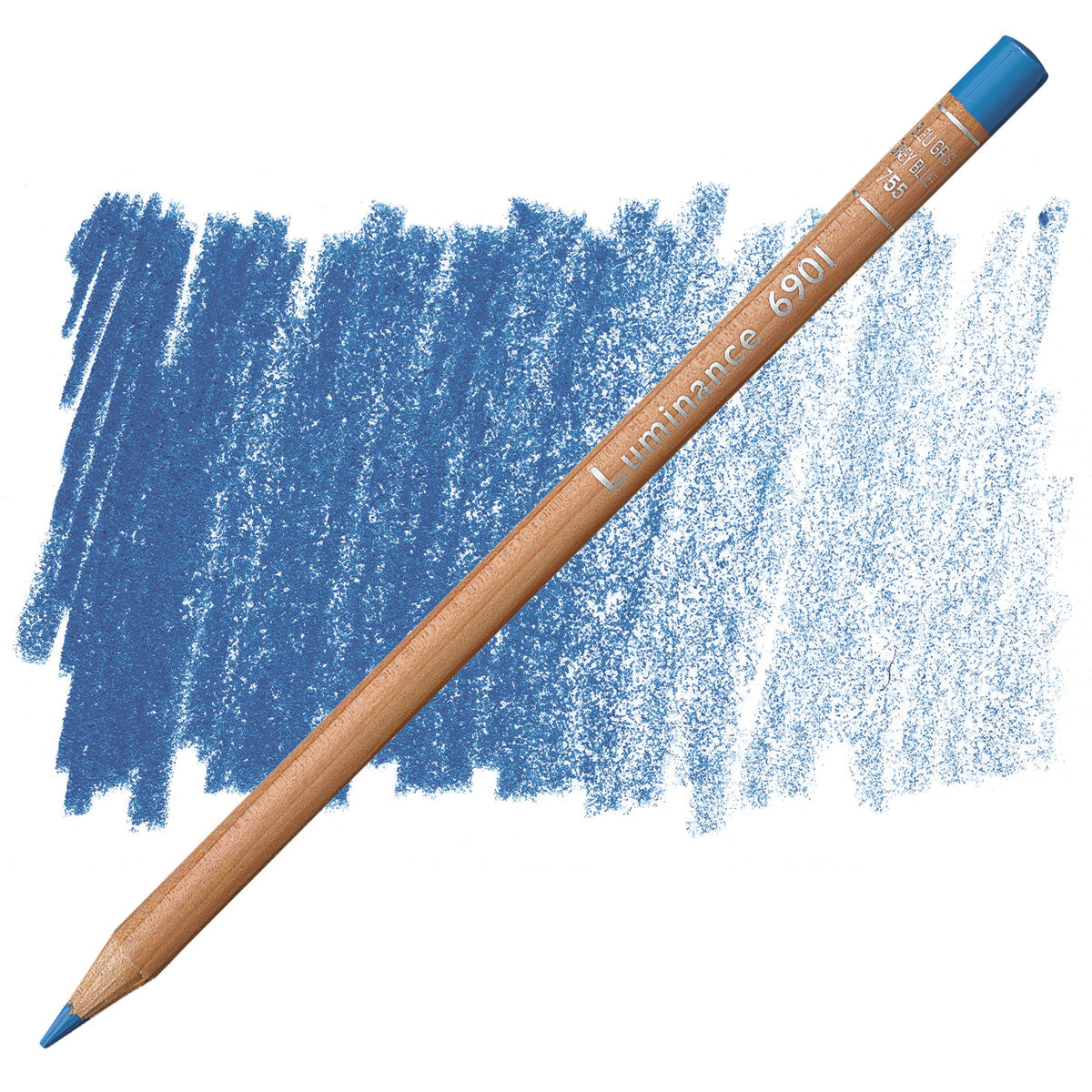 Luminance 6901 755 - Gray Blue: lápis e amostra da cor