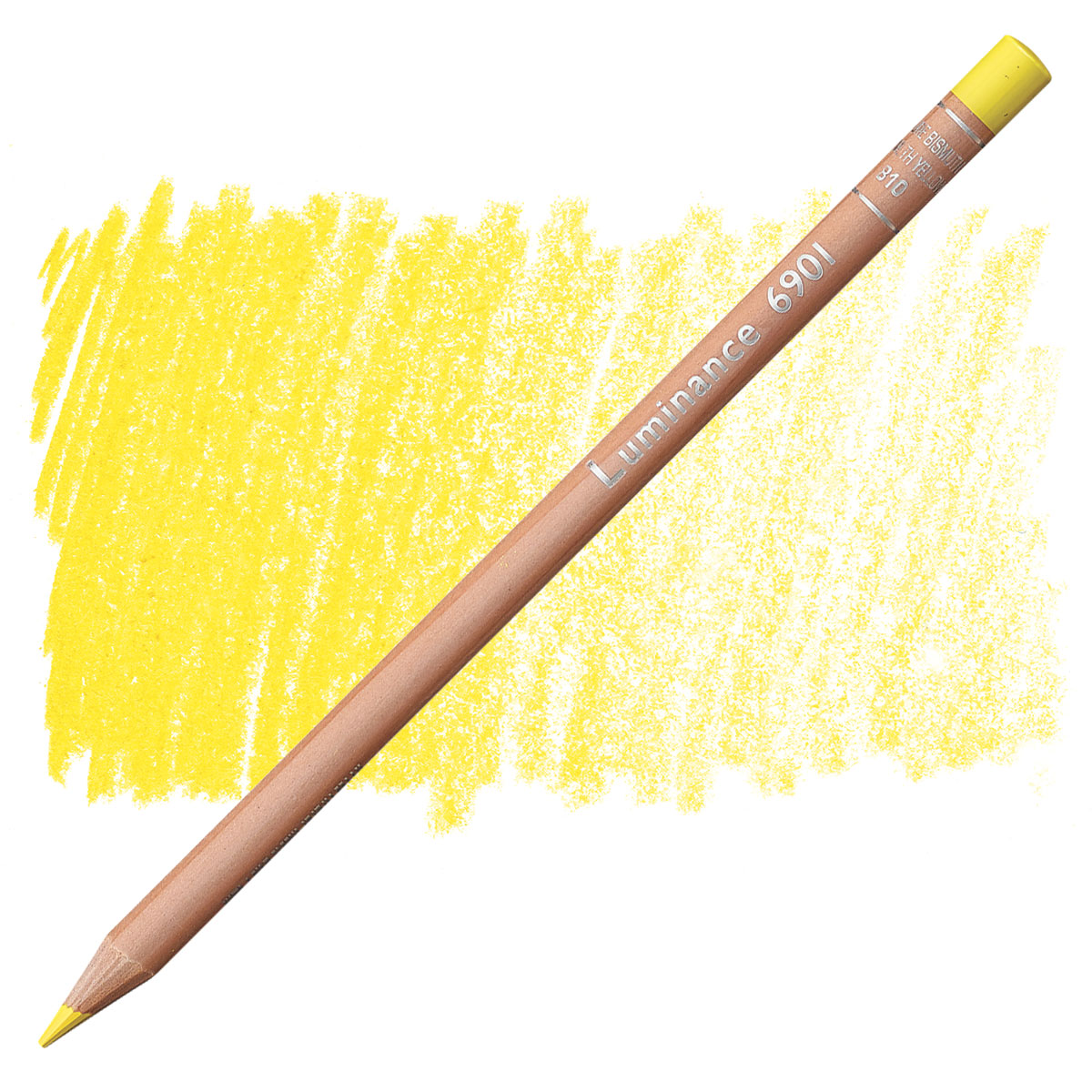 Luminance 6901 810 - Bismuth Yellow: lápis e amostra da cor