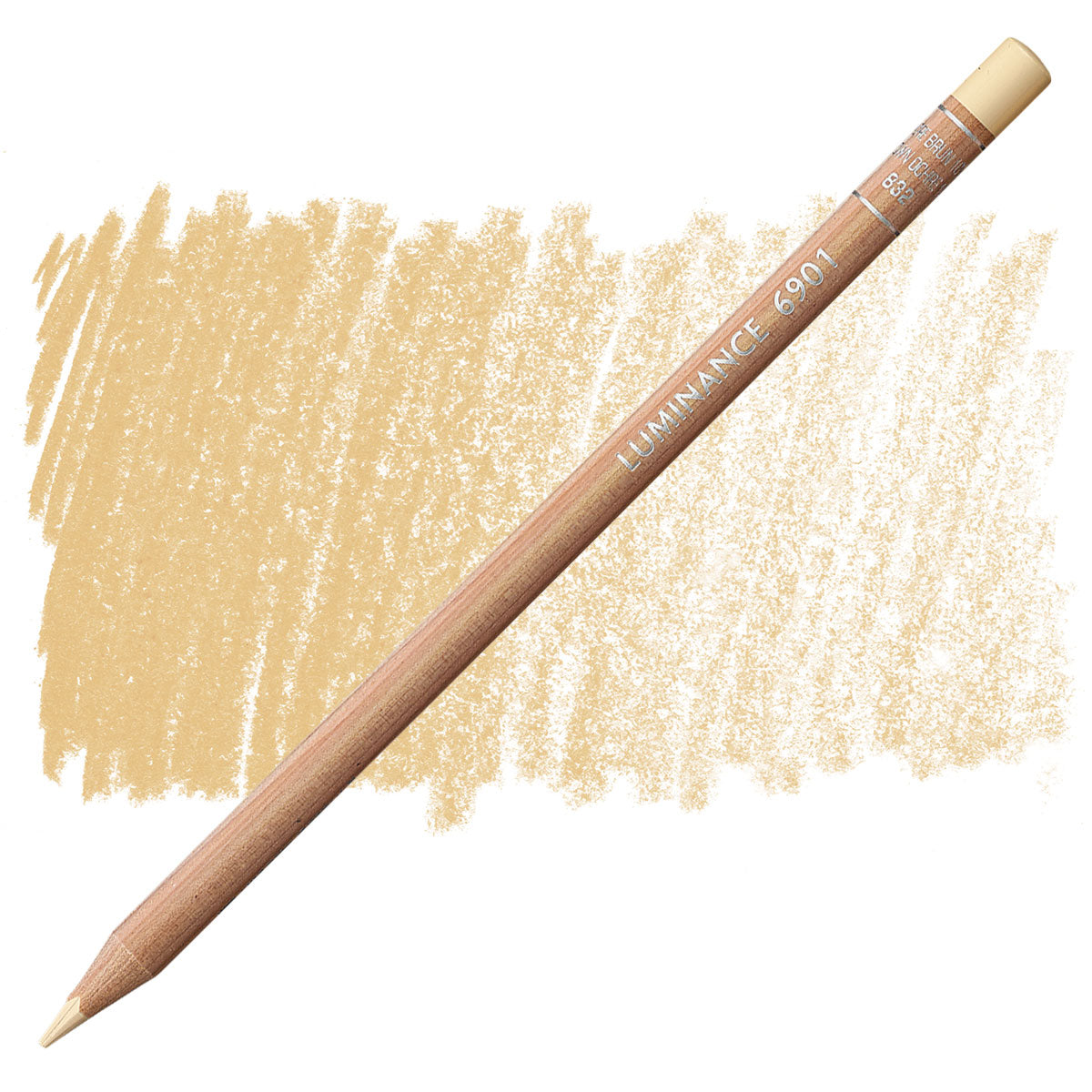 Luminance 6901 832 - Brown Ochre 10%: lápis e amostra da cor