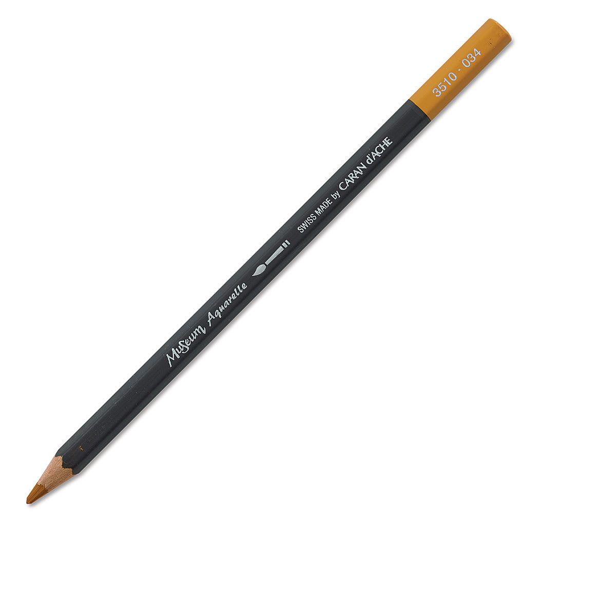 Caran d’Ache Museum Aquarelle - 034 Yellow Ochre - lápis avulso