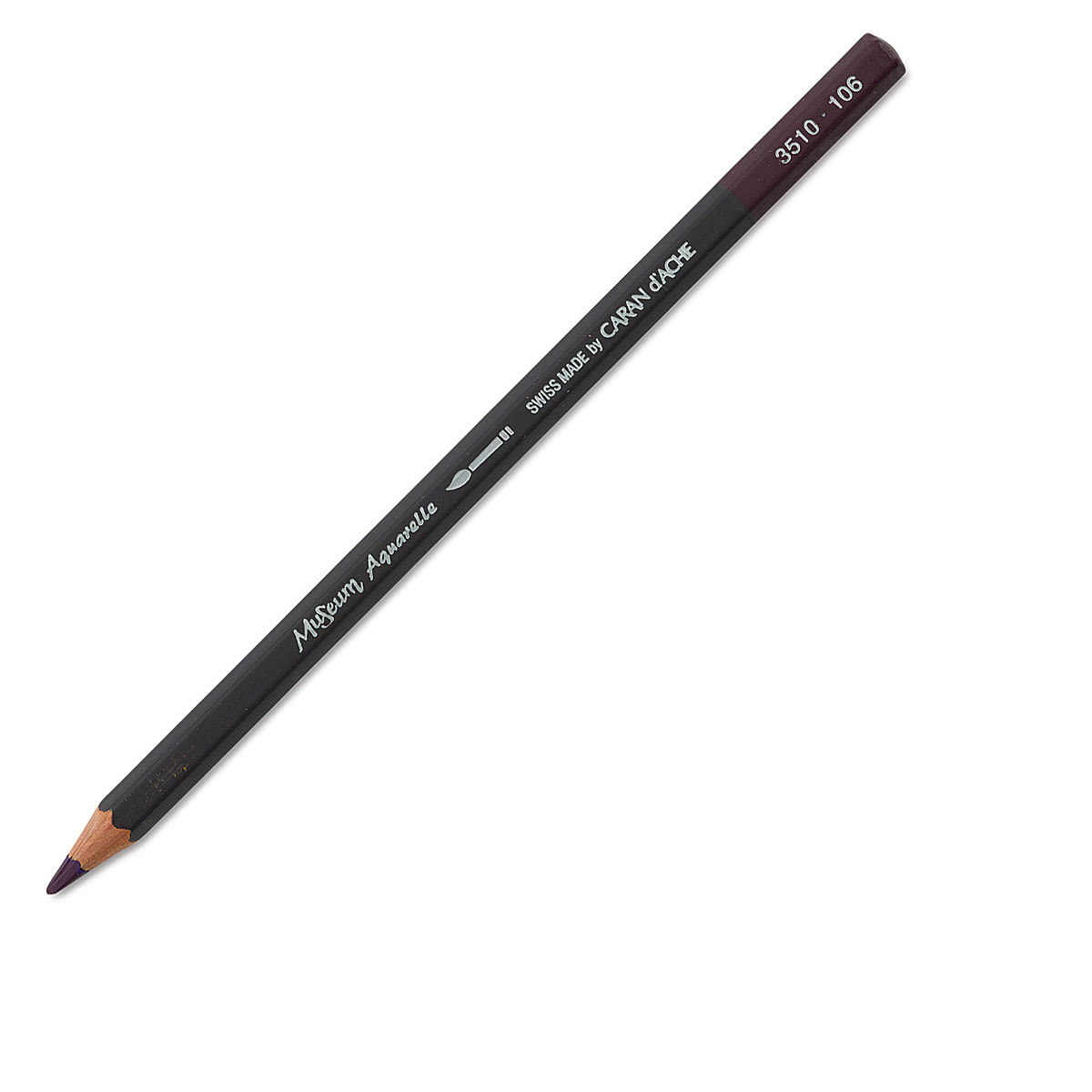 Caran d’Ache Museum Aquarelle - 106 Dark Plum - lápis avulso