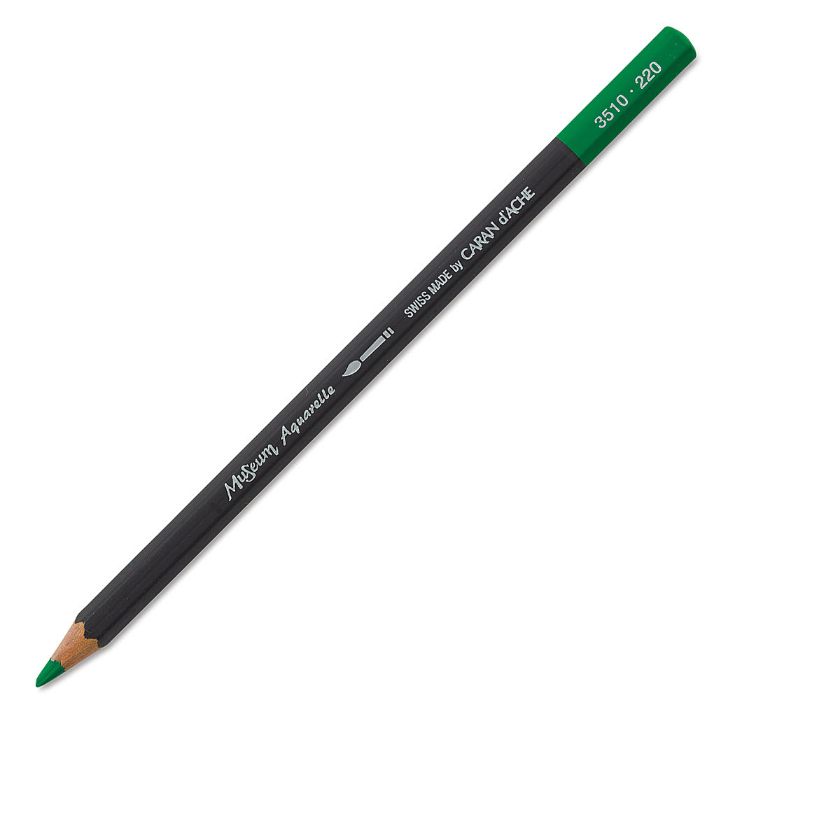 Caran d’Ache Museum Aquarelle - 220 Grass Green - lápis avulso