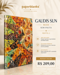 Caderno Paperblanks Gaudis Sun Midi sem pauta