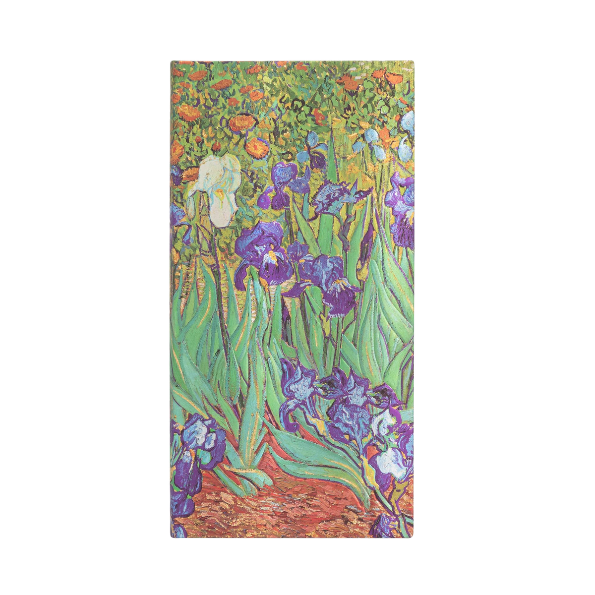 Caderno Paperblanks Van Gogh Irises Slim Pautado