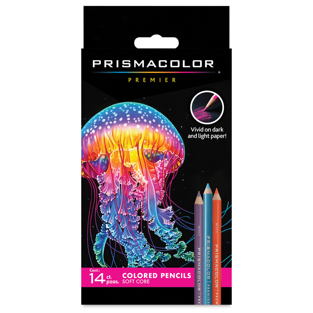Lápis de Cor Prismacolor Premier – Estojo com 14 Cores Dark Colors
