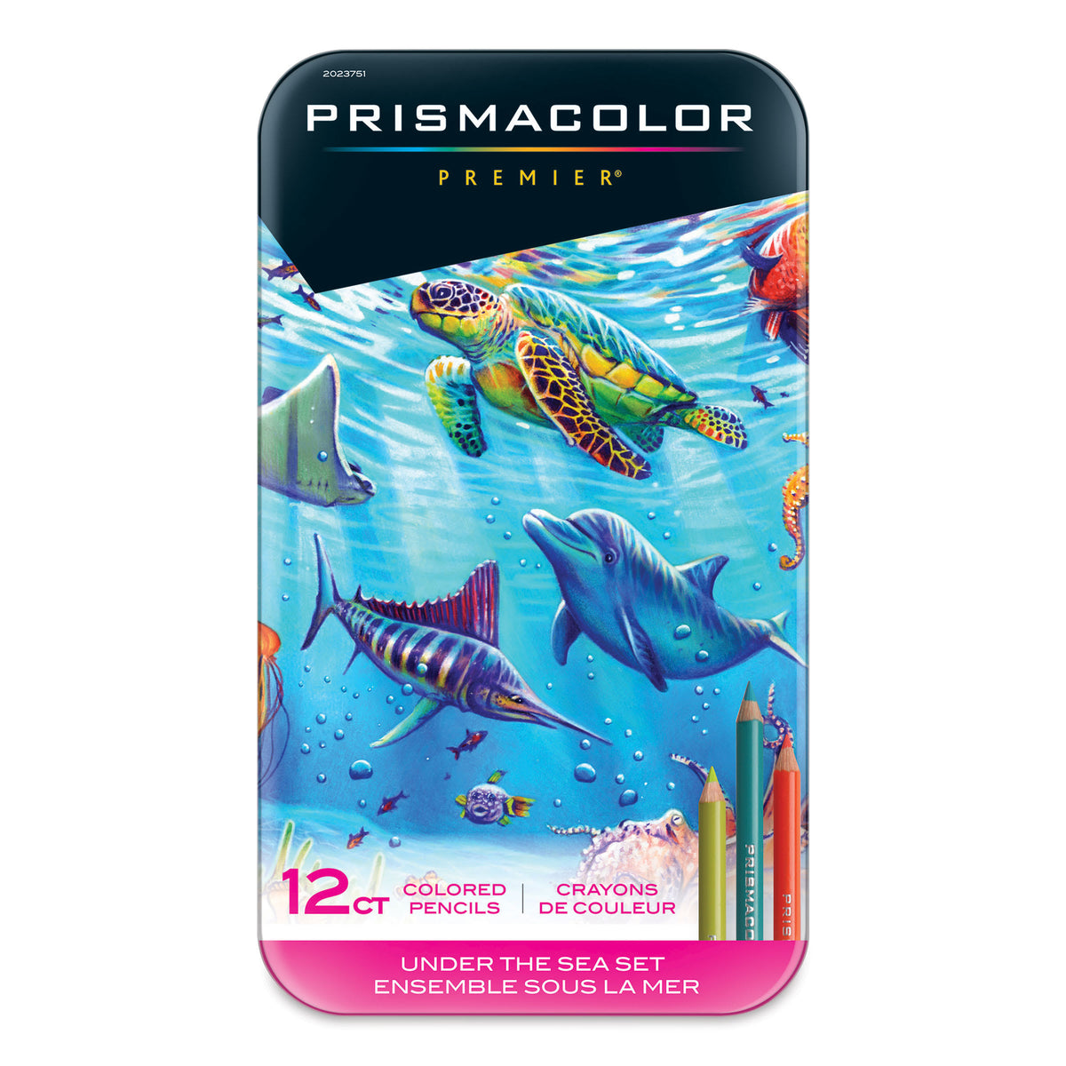 Lápis de Cor Prismacolor Premier – Estojo com 12 Cores Under the Sea