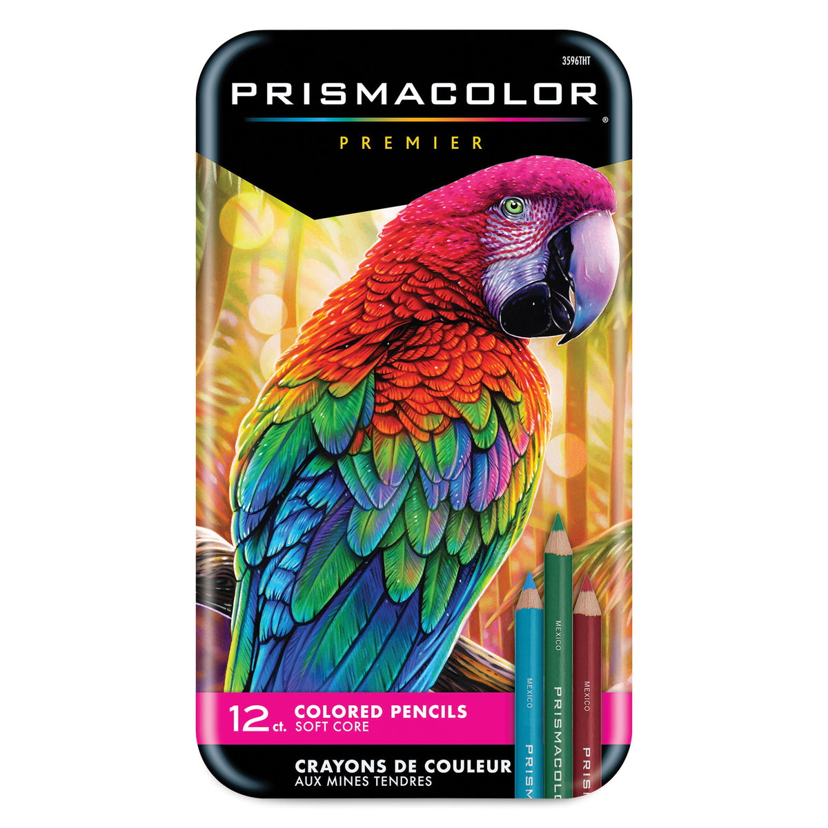 Lápis de Cor Prismacolor Premier – Estojo com 12 Cores Sortidas