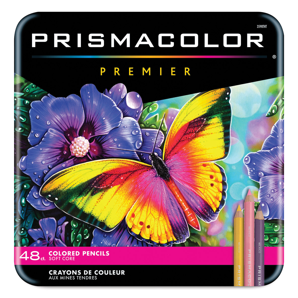 Lápis de Cor Prismacolor Premier – Estojo com 48 Cores Sortidas