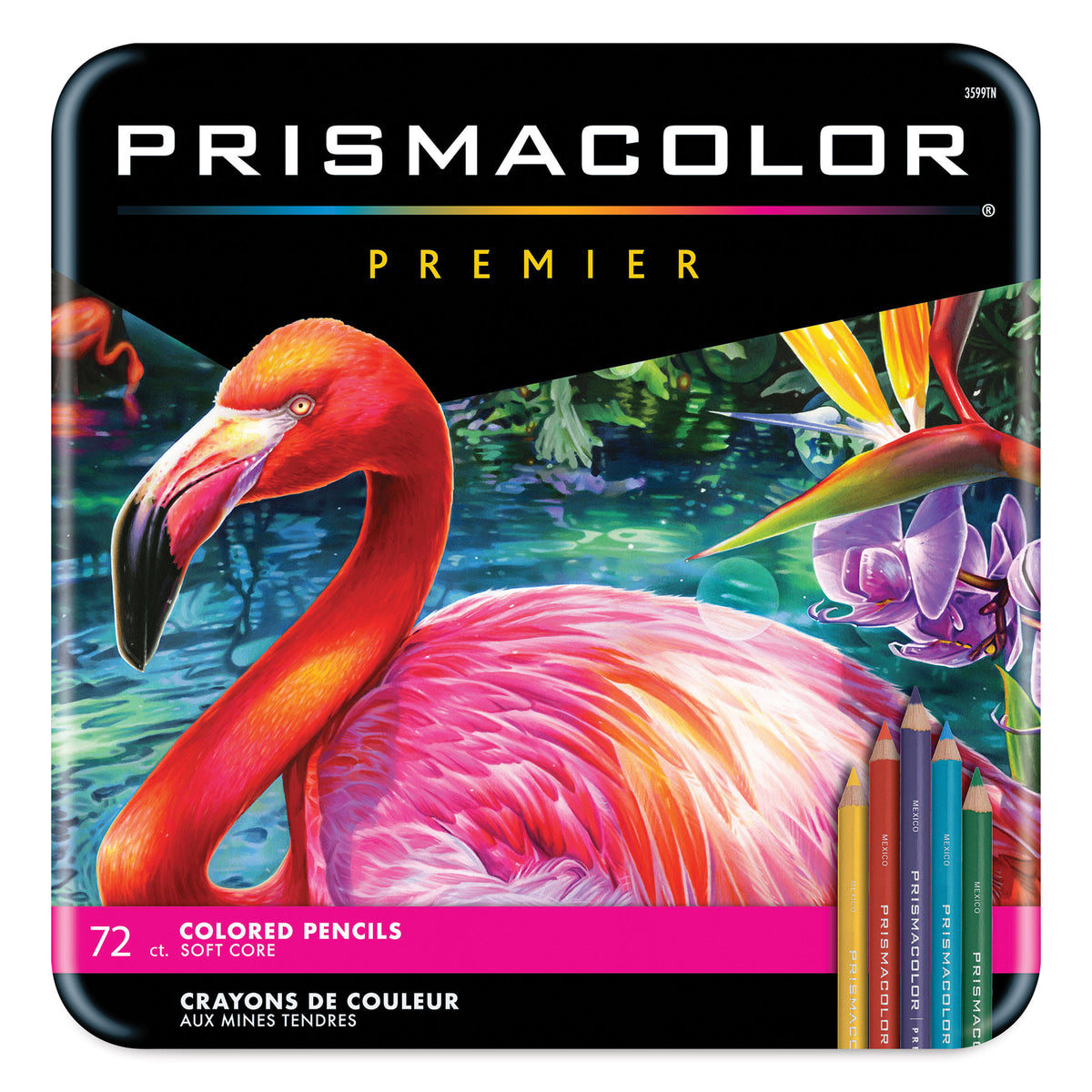 Lápis de Cor Prismacolor Premier – Estojo com 72 Cores Sortidas