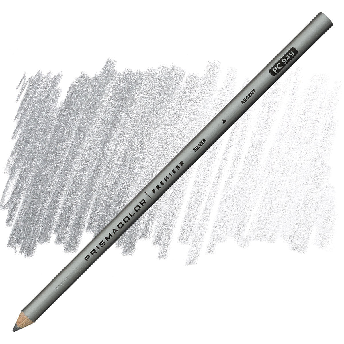 Lápis de cor Prismacolor Premier PC949 - Metallic Silver - unidade avulsa