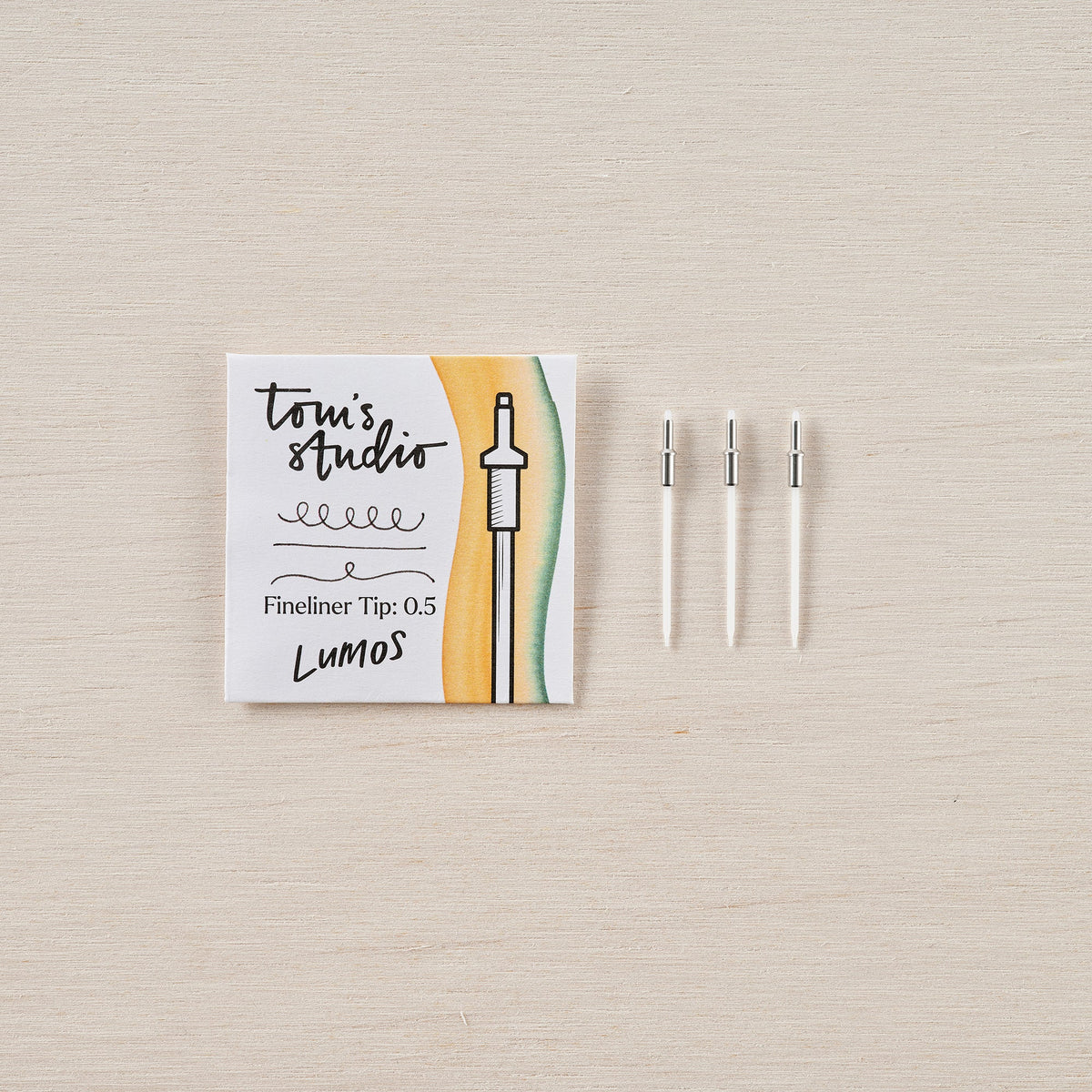 Pacote Tom’s Studio com três pontas Lumos Fineliner 0.5