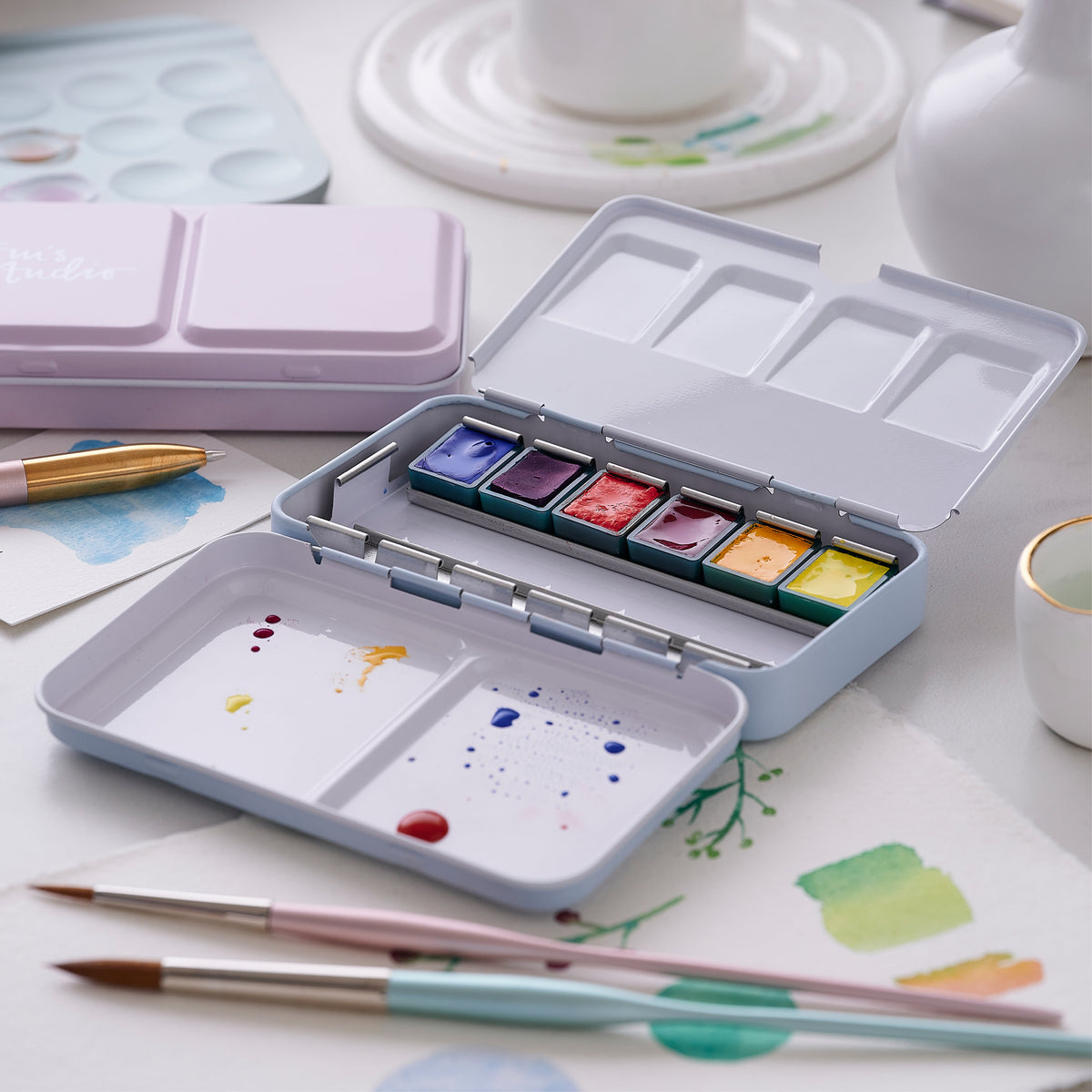Conjunto de aquarelas Signature da Tom’s Studio