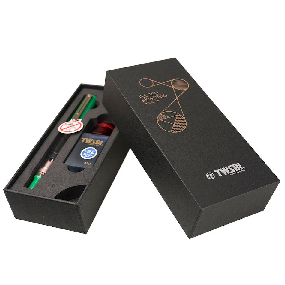 Caneta-Tinteiro TWSBI ECO-T Royal Jade Gift Set
