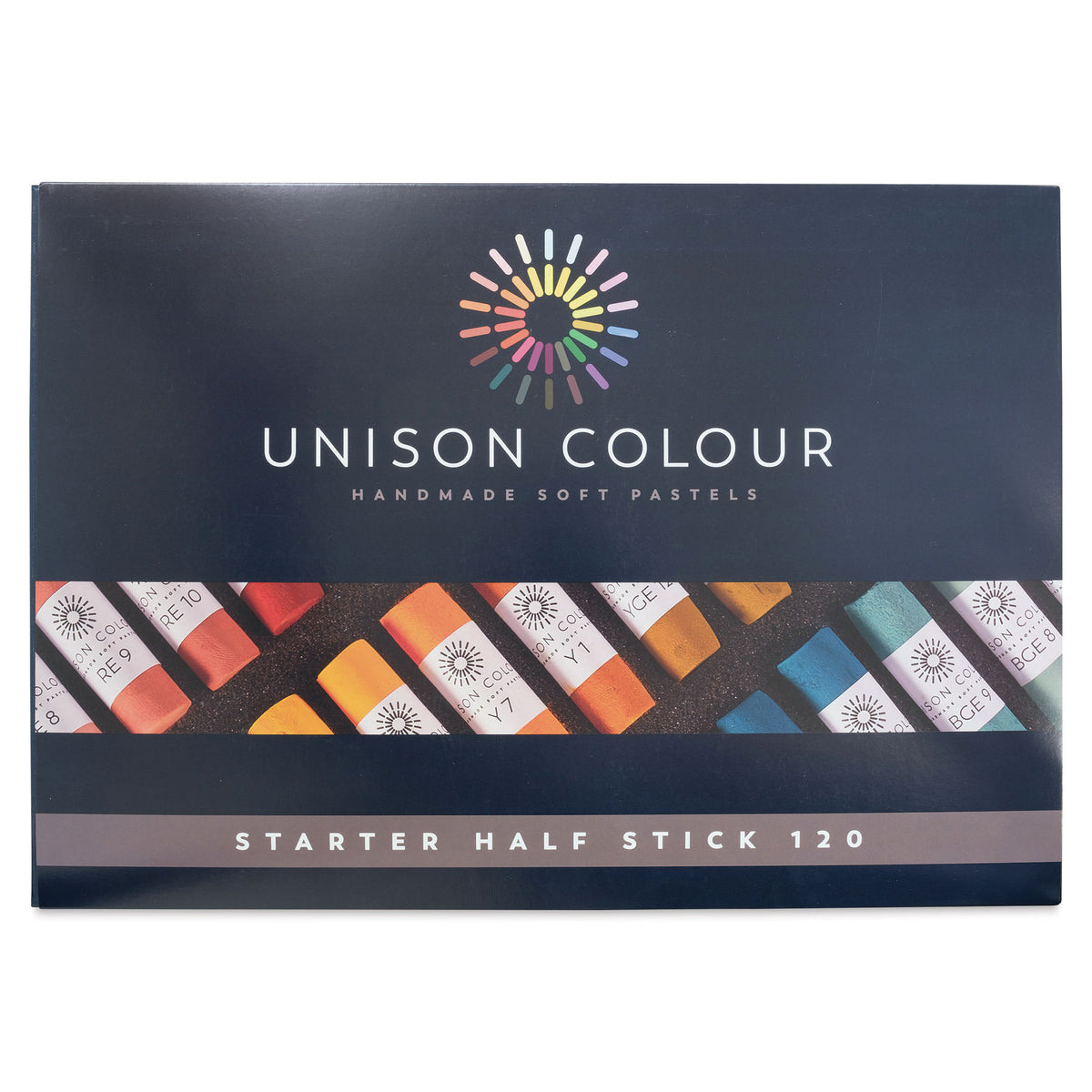 Unison Colour Assorted 120 Half Stick – Set de Pastéis Secos