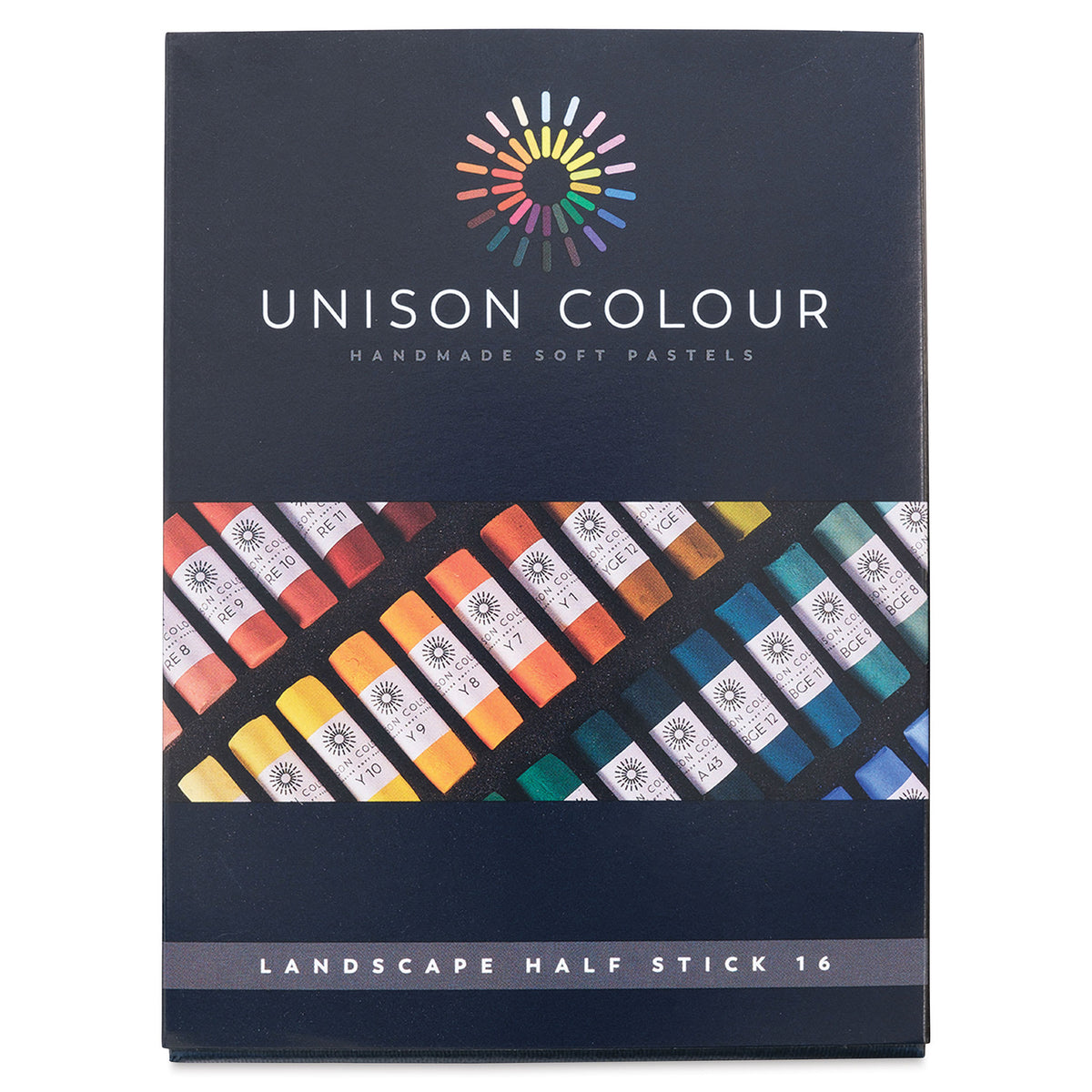 Unison Colour Landscape 16 Half Stick – Set de Pastéis Secos