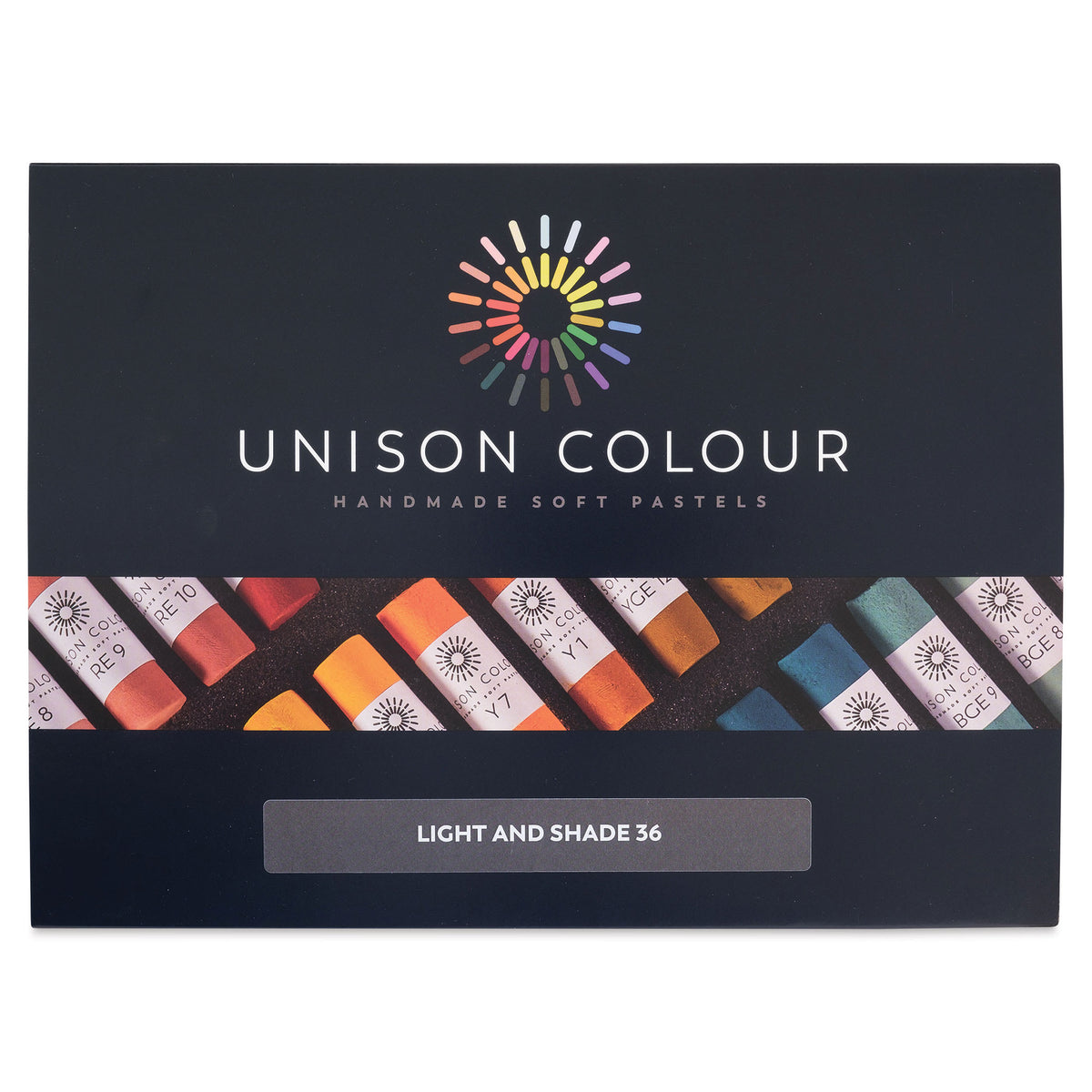 Unison Colour Light and Shade 36 – Set de Pastéis Secos