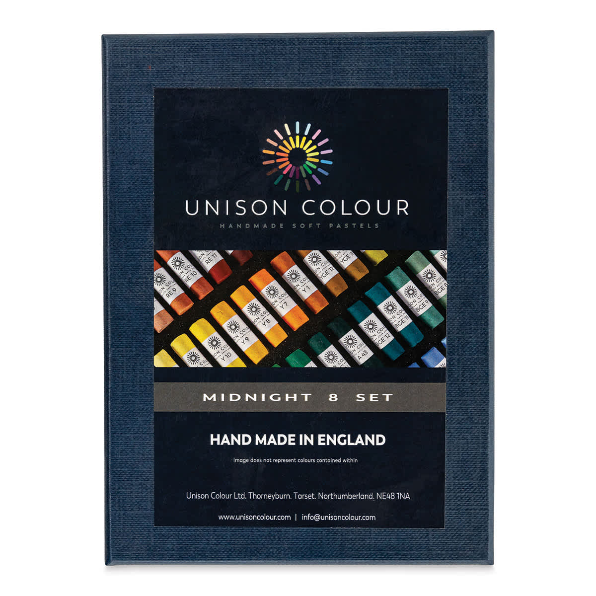 Unison Colour Midnight 8 – Set de Pastéis Secos